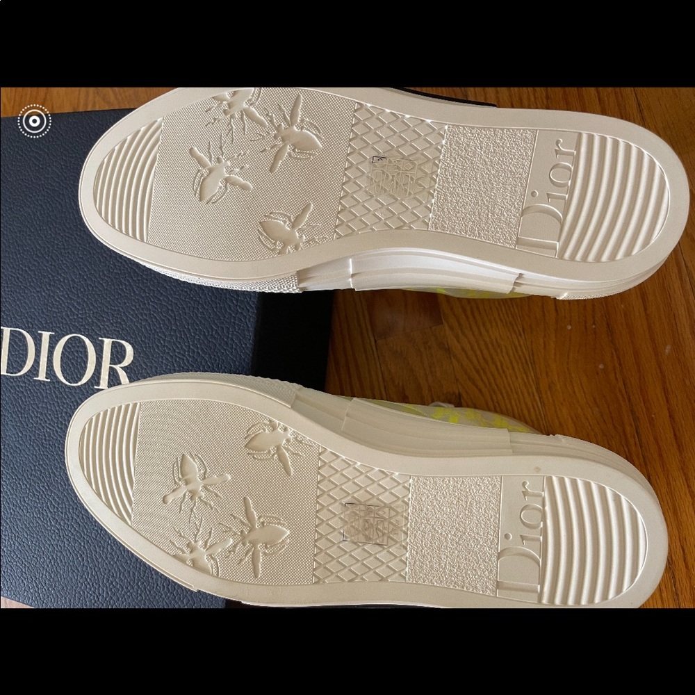Size mens 11 Euro size44 Dior high top sneakers - Picture 4 of 5